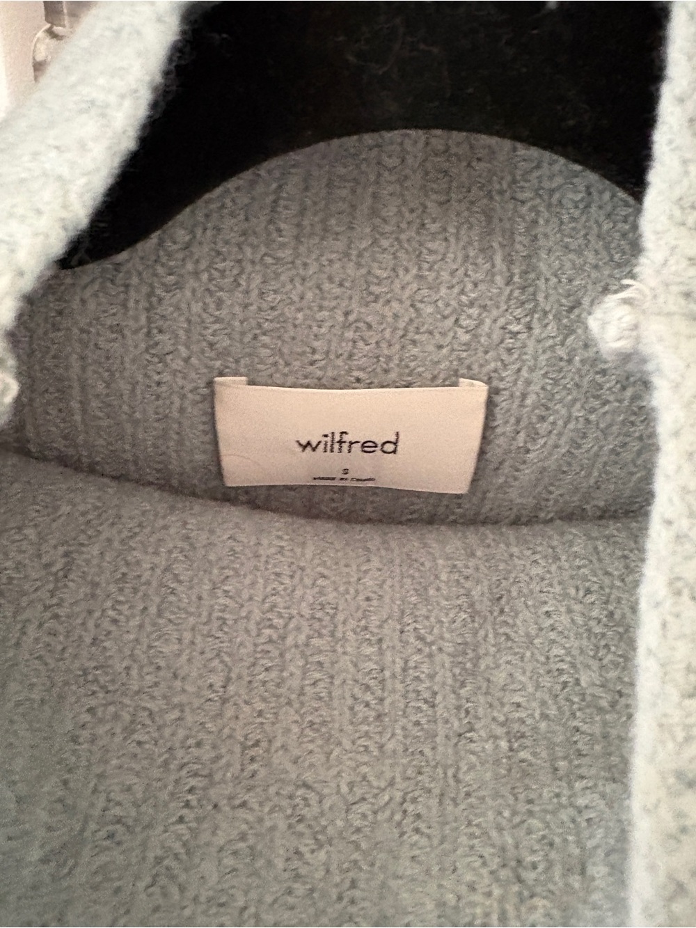 Wilfred Merino Wool Ribbed Turtleneck Sweater - Picture 2 of 2